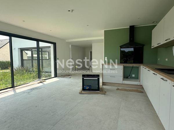 Maison neuve vendue achevee, bourg de Caden