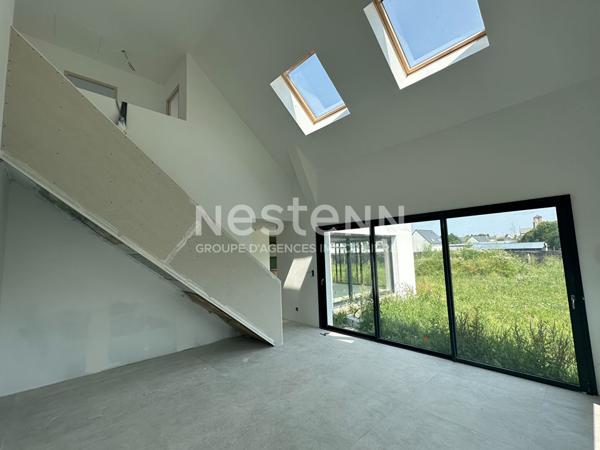 Maison neuve vendue achevee, bourg de Caden