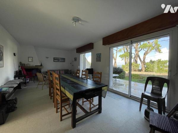 Maison vue Mer coté baie.