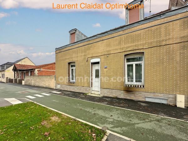 MAISON – ENV. 92 m² – 2 CHAMBRES – SOUS-SOL – GARAGE – JARDIN