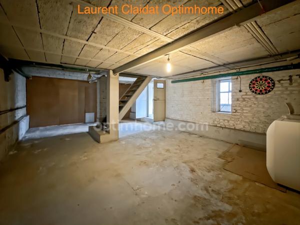 MAISON – ENV. 92 m² – 2 CHAMBRES – SOUS-SOL – GARAGE – JARDIN