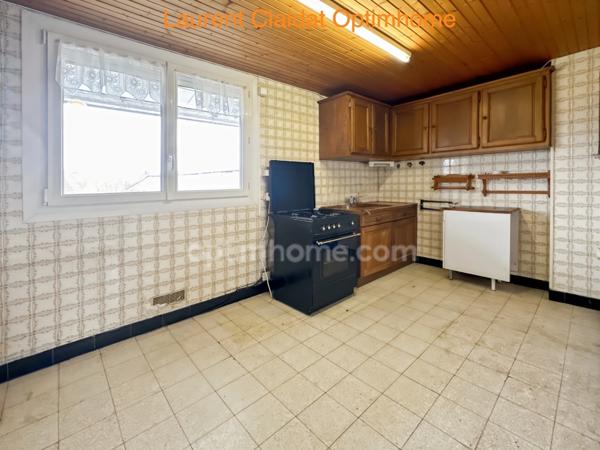 MAISON – ENV. 92 m² – 2 CHAMBRES – SOUS-SOL – GARAGE – JARDIN