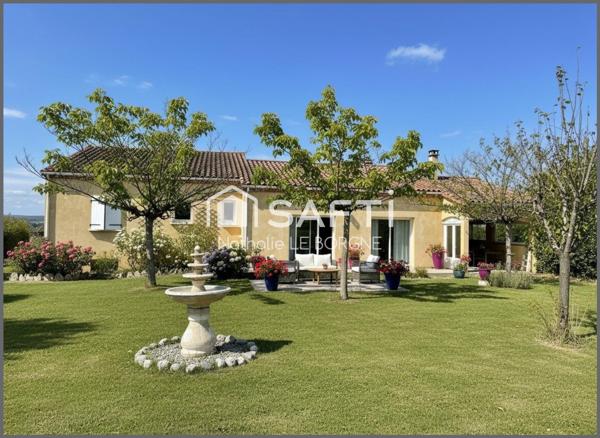 Grande villa sur sous sol avec vue imprenable !!