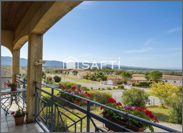 Grande villa sur sous sol avec vue imprenable !!