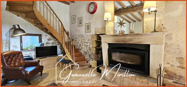 Maison 4 chambres et dépendances en pierre