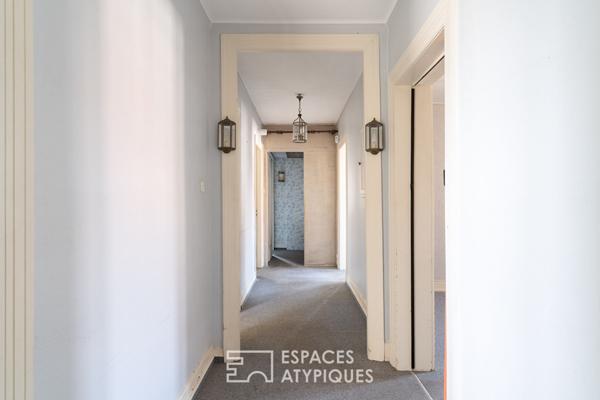 Appartement à rénover quartier de l’Orangerie avec garage et balcon