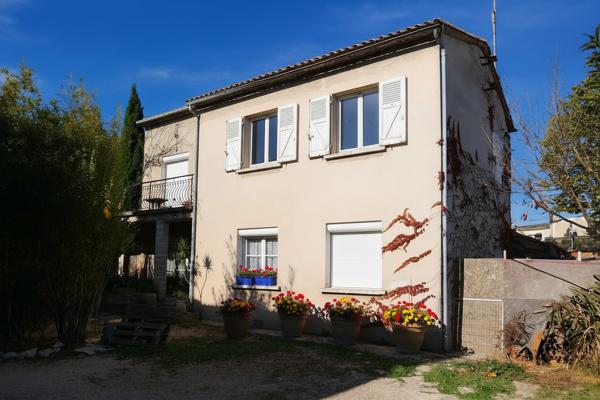 EXCLUSIVITE AVIGNON LE PONTET - RUE PANISSET - MAISON 3 APPARTEMENTS AVEC TERRAIN 620 M² A VENDRE CENTRE VILLE