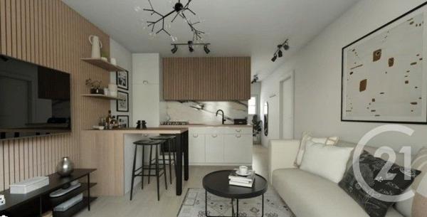 Appartement Studio à vendre  1 pièce - 17 m 2   LYON  - 69008