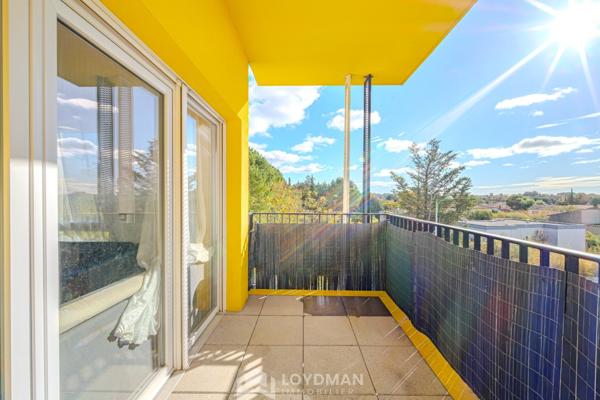 Juvignac (34990) Exclu: T3 lumineux en dernier étage, résidence récente, petit cocon avec terrasse et parking en sous-sol