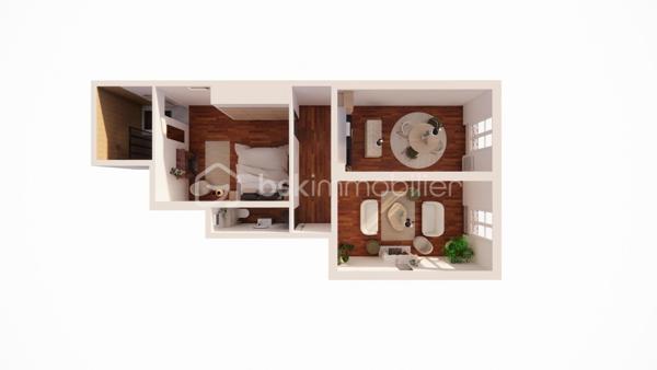 Appartement de 62 m²