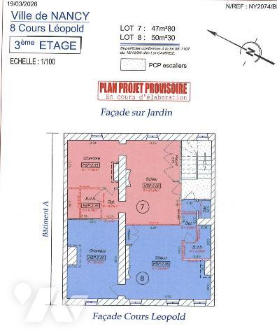 Appartement F2 à rénover