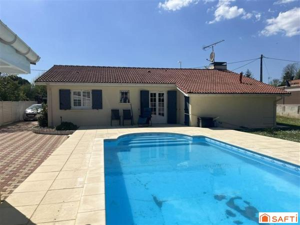 MAISON 105 M2 AVEC PISCINE ET GARAGE DOUBLE