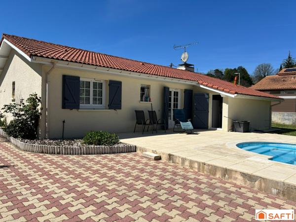 MAISON 105 M2 AVEC PISCINE ET GARAGE DOUBLE