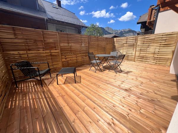 Chalet neuf éco-performant à Le Biot