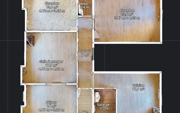 Appartement à vendre    4 pièces • 107,01 m2 Moyeuvre-Grande