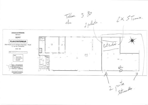 À louer - entrepôt de 1 610 m² à Riedisheim