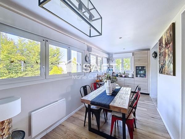 Maison individuelle de 93 m2 avec 3 chambres et un sous sol total terrain 641 m2