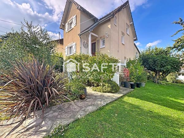 Maison individuelle de 93 m2 avec 3 chambres et un sous sol total terrain 641 m2