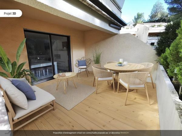 Appartement P4 avec grande terrasse de 18 m², résidence calme et sécurisée, 3 chambres