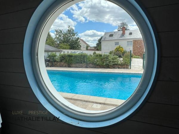 Saint pryvé st Mesmin, proche Orléans, maison d'architecte de 284 m² à vendre, avec piscine, Terrain de 1 700 m²