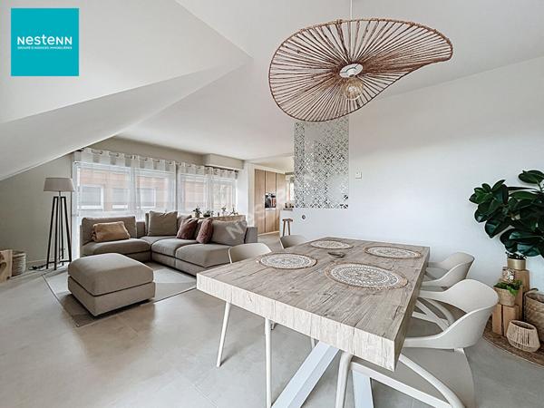 PRINGY (Proméry) _ Spacieux appartement en duplex, de 95,19 m² (101,97 m² au sol), avec cave à vendre