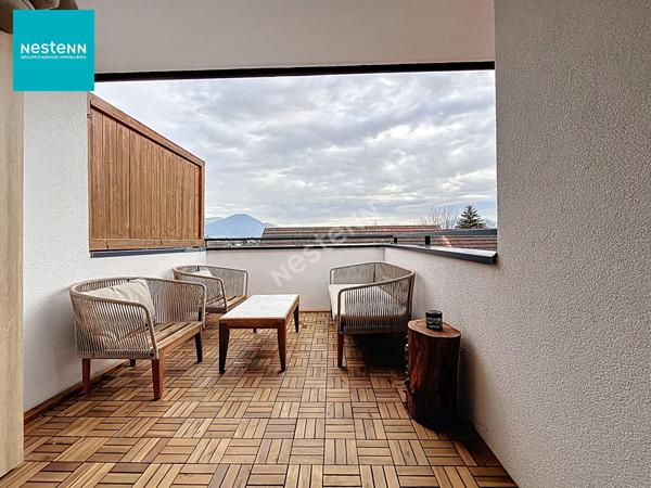 PRINGY (Proméry) _ Spacieux appartement en duplex, de 95,19 m² (101,97 m² au sol), avec cave à vendre