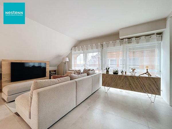 PRINGY (Proméry) _ Spacieux appartement en duplex, de 95,19 m² (101,97 m² au sol), avec cave à vendre