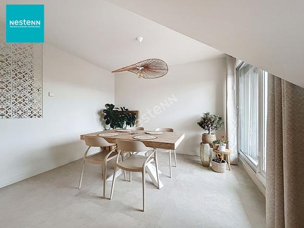 PRINGY (Proméry) _ Spacieux appartement en duplex, de 95,19 m² (101,97 m² au sol), avec cave à vendre