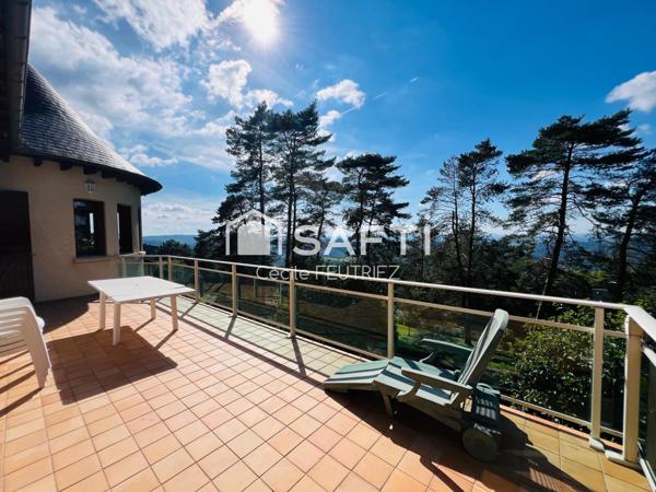 Maison de standing avec vue panoramique