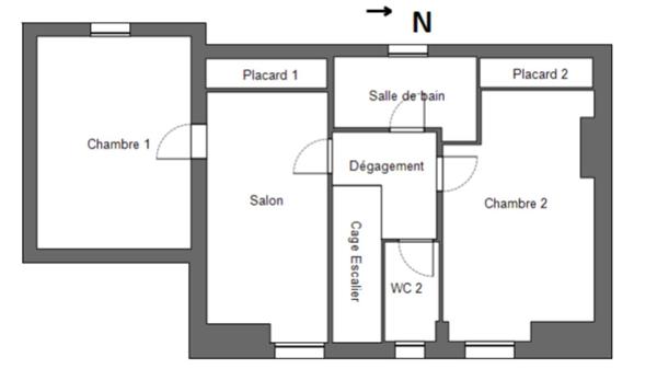 29520 Châteauneuf du Faou  3 chambres, pompe à chaleur, panneaux solaires, sous-sol