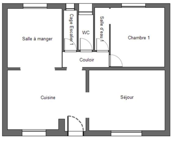 29520 Châteauneuf du Faou  3 chambres, pompe à chaleur, panneaux solaires, sous-sol