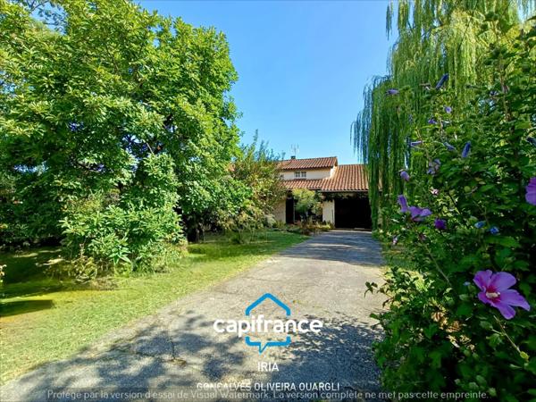 Maison à vendre 5 pièces (47) sur la commune du TEMPLE SUR LOT.