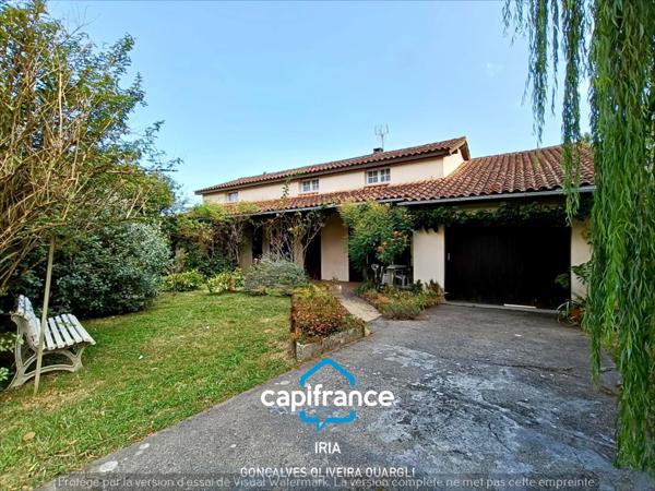 Maison à vendre 5 pièces (47) sur la commune du TEMPLE SUR LOT.