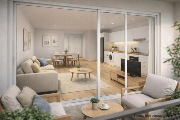 Appartement à vendre – familial lumineux avec balcon - 4 pièces - TOURS (37)