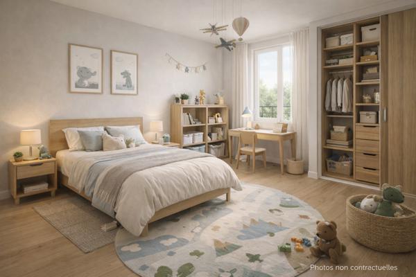 Appartement à vendre – familial lumineux avec balcon - 4 pièces - TOURS (37)