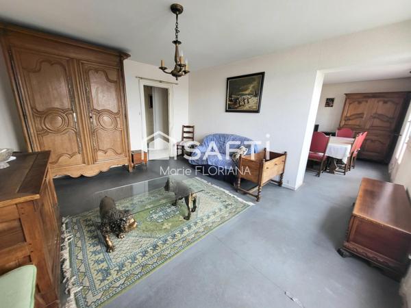 Appartement avec une cave et garage