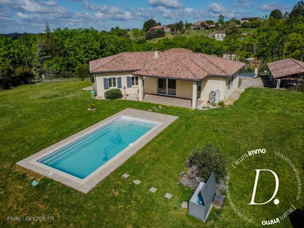 Maison contemporaine avec vue Pyrénées