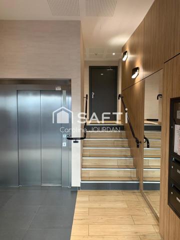 Spacieux et élégant 2 pièces avec large balcon - résidence de 2019 dans le quartier Riquier - TNL