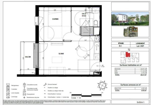 Appartement à vendre à Val-de-Reuil (27100)