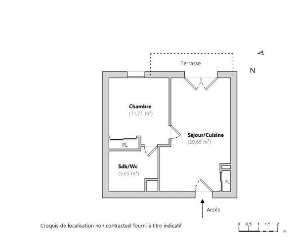 Appartement à vendre 2 pièces 38 m² Lormont