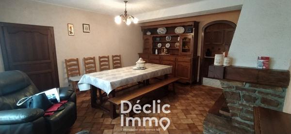 Vente maison Montjean, 123m² 6 pièces 85 000€ avec garage