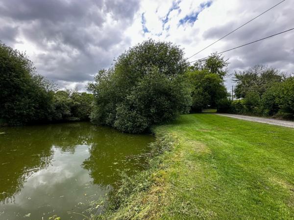 Dpt MANCHE(50), Propriété avec trois étangs sur 1,4 hectare en Normandie – Maison de charme proche Vire et Mont-Saint-Michel