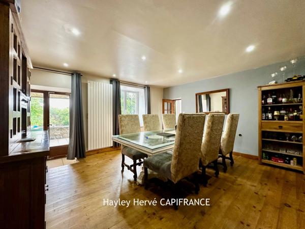 Dpt MANCHE(50), Propriété avec trois étangs sur 1,4 hectare en Normandie – Maison de charme proche Vire et Mont-Saint-Michel