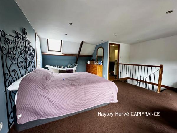 Dpt MANCHE(50), Propriété avec trois étangs sur 1,4 hectare en Normandie – Maison de charme proche Vire et Mont-Saint-Michel