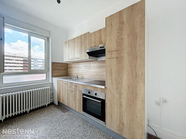 Appartement 3 pièces 58 m² avec balcon, 2 chambres et cuisine équipée 3eme etage
