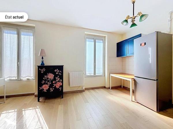 Appartement à vendre 127 680 € Villeurbanne 2 p 29 m² DPE C