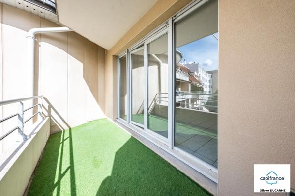 Appartement à vendre 3 pièces DIJON (21) secteur Voltaire Wilson avec balcon, parking et cave