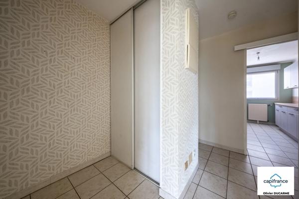 Appartement à vendre 3 pièces DIJON (21) secteur Voltaire Wilson avec balcon, parking et cave