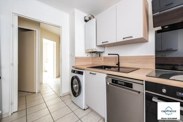 Appartement à vendre 3 pièces DIJON (21) secteur Voltaire Wilson avec balcon, parking et cave