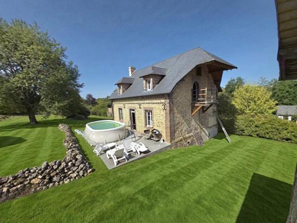 (61300) Maison Saint Sulpice Sur Risle 5 pièce(s) 125 m2, maisonnette pour gîte à terminer